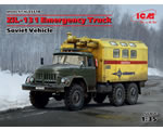 ZiL-131 Emergency Truck Soviet Vehicle 1:35 icm ICM35518