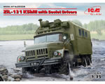 ZiL-131 KShM with Soviet Drivers 1:35 icm ICM35524