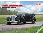 Typ 320 (W142) Cabriolet, WWII German Staff Car 1:35 icm ICM35540