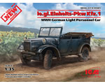 le.gl.Einheits-Pkw Kfz.1 WWII German Light Personnel Car 1:35 icm ICM35581