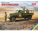 WWII US Military Patrol (G7107 with MG M1919A4) 1:35 icm ICM35599