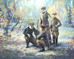 WWII Soviet Partisans (4 figure) 1:35 icm ICM35631