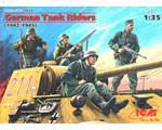 WWII German Tank Riders 1942-1945 (4 figure) 1:35 icm ICM35634