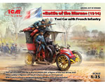 Battle of the Marne (1914) Taxi car with French Infantry 1:35 icm ICM35660