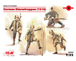 German Sturmtruppen 1918 (4 figures) 1:35 icm ICM35692