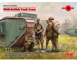 WWI British Tank Crew (4 figures) 1:35 icm ICM35708