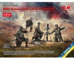 WWII German mortar GrW 34 with Crew 1:35 icm ICM35715