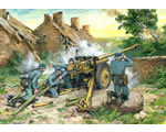 7,62 cm Pak 36(r) with German Crew (4 figures) 1:35 icm ICM35801