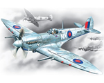 Supermarine Spitfire Mk.VII WWII British Fighter 1:48 icm ICM48062
