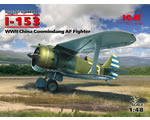 Polikarpov I-153 WWII China Guomindang AF Fighter 1:48 icm ICM48099