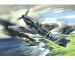 Messerschmitt Bf 109F-2 WWII German Fighter 1:48 icm ICM48102