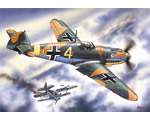 Messerschmitt Bf 109F-4 WWII German Fighter 1:48 icm ICM48103