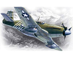 North American Mustang P-51A WWII American Fighter 1:48 icm ICM48161