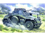 Sd.Kfz.222 German Light Armored Vehicle 1:48 icm ICM48191