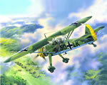 Henschel Hs 126A-1 WWII German Reconnaissance Plane 1:48 icm ICM48211