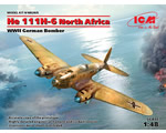 Heinkel He 111H-6 North Africa WWII German Bomber 1:48 icm ICM48265