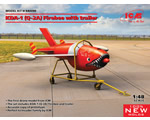 KDA-1 (Q-2A) Firebee with trailer 1:48 icm ICM48400