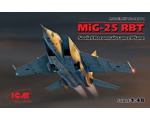 Mikoyan MiG-25 RBT Soviet Reconnaissance Plane 1:48 icm ICM48901