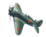 Polikarpov I-16 type 18 WWII Soviet Fighter 1:72 icm ICM72072