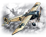Pfalz E.IV WWI German Fighter 1:72 icm ICM72121