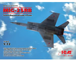 Mikoyan MiG-25 RB Soviet Reconnaissance Plane 1:72 icm ICM72173