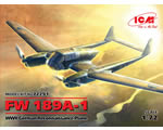 Focke-Wulf Fw 189A-1 WWII German Reconnaissance Plane 1:72 icm ICM72291