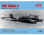 Focke-Wulf Fw 189A-1 WWII Axis Reconnaissance Plane 1:72 icm ICM72294