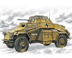 Sd.Kfz.222 German Light Armored Vehicle 1:72 icm ICM72411