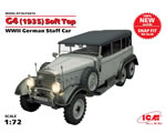 WWII German Staff Car G4 1935 production 1:72 icm ICM72472