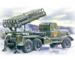 BM-24-12 Multiple Launch Rocket System on ZiL-157 base 1:72 icm ICM72591
