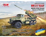 BM-21 Grad MLRS of the Armed Forces of Ukraine 1:72 icm ICM72707