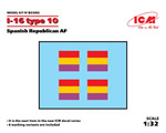 I-16 type 10 Spanish Republic AF 1:32 icm ICMD3202