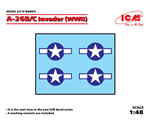 A-26B/C Invader Decals (WWII) 1:32 icm ICMD4801