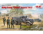 Army Group Center Summer 1941 Kfz.1, Typ L3000S, German Infantry (4 figures), German Drivers (4 figures) 1:35 icm ICMDS3502