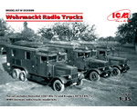 Wehrmacht Radio Trucks (Henschel 33D1 Kfz.72, Krupp L3H163 Kfz.72) 1:35 icm ICMDS3509