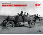 WWI ANZAC Desert Patrol (Model T LCP, Utility, Touring) 1:35 icm ICMDS3510