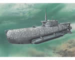 U-Boat Type XXVIIB Seehund (early) WWII German Midget Submarine 1:72 icm ICMS006