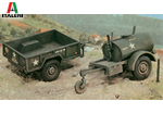 250 gal.s Tank Trailer - M-101 Cargo Trailer 1:35 italeri ITA0229