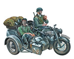 Zundapp KS750 with Sidecar 1:35 italeri ITA0317