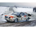 Audi Quattro Rally Montecarlo 1981 1:24 italeri ITA3642