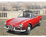 Alfa Romeo Giulietta Spider 1300 1:24 italeri ITA3653