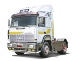 Iveco Turbostar 190.48 Special 1:24 italeri ITA3926