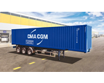 40' Container Trailer 1:24 italeri ITA3951