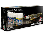 WWll RAF Aircraft (6 pz x 20 ml) italeri ITA432AP