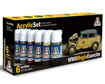 WWll Regio Esercito (6 pz x 20 ml) italeri ITA441AP