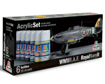 R.A.F. Royal Navy II (6 pz x 20 ml) italeri ITA444AP