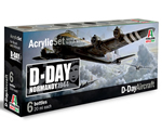 D-DAY Aircraft (6 pz x 20 ml) italeri ITA445AP