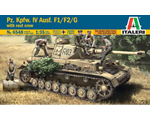 Pz.Kpfw.IV Ausf.F1/F2/G Early with rest Crew 1:35 italeri ITA6548