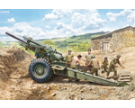 M1 155 mm Howitzer with crew 1:35 italeri ITA6581