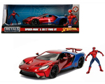 Marvel Spiderman Ford GT 2017 1:32 jada JD253222002